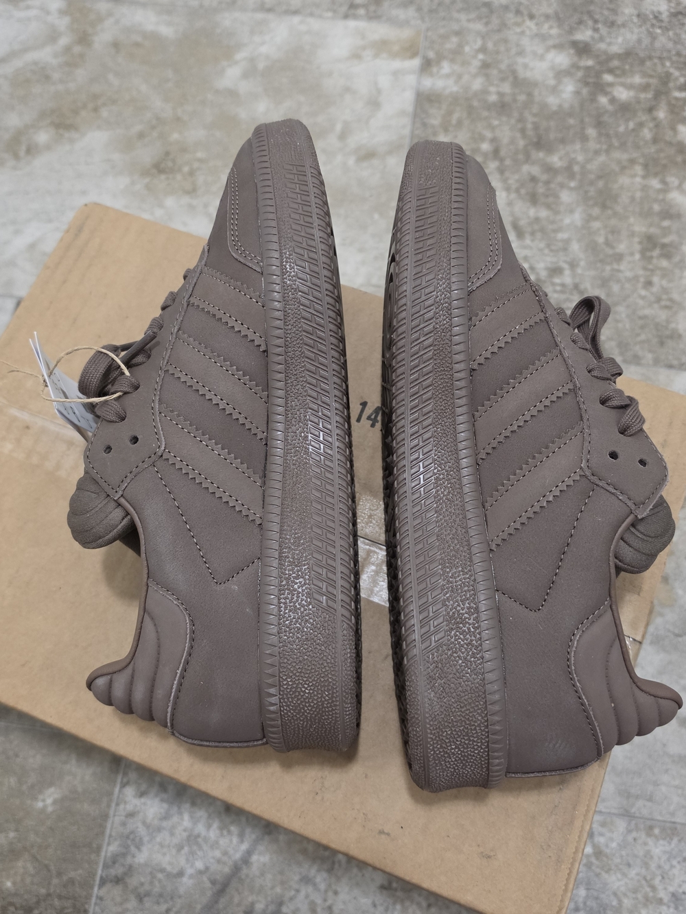 Adidas Originals Samba XLG "Triple Brown" - Women's 8.5 / Men's 7.5 - NWOB - Picture 5 of 8